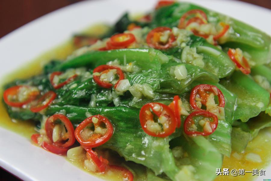 大厨教你详细做法，蚝油生菜，不炒更好吃，鲜嫩美味