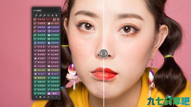 PS最强美容磨皮修饰工具Delicious Retouch 4.5