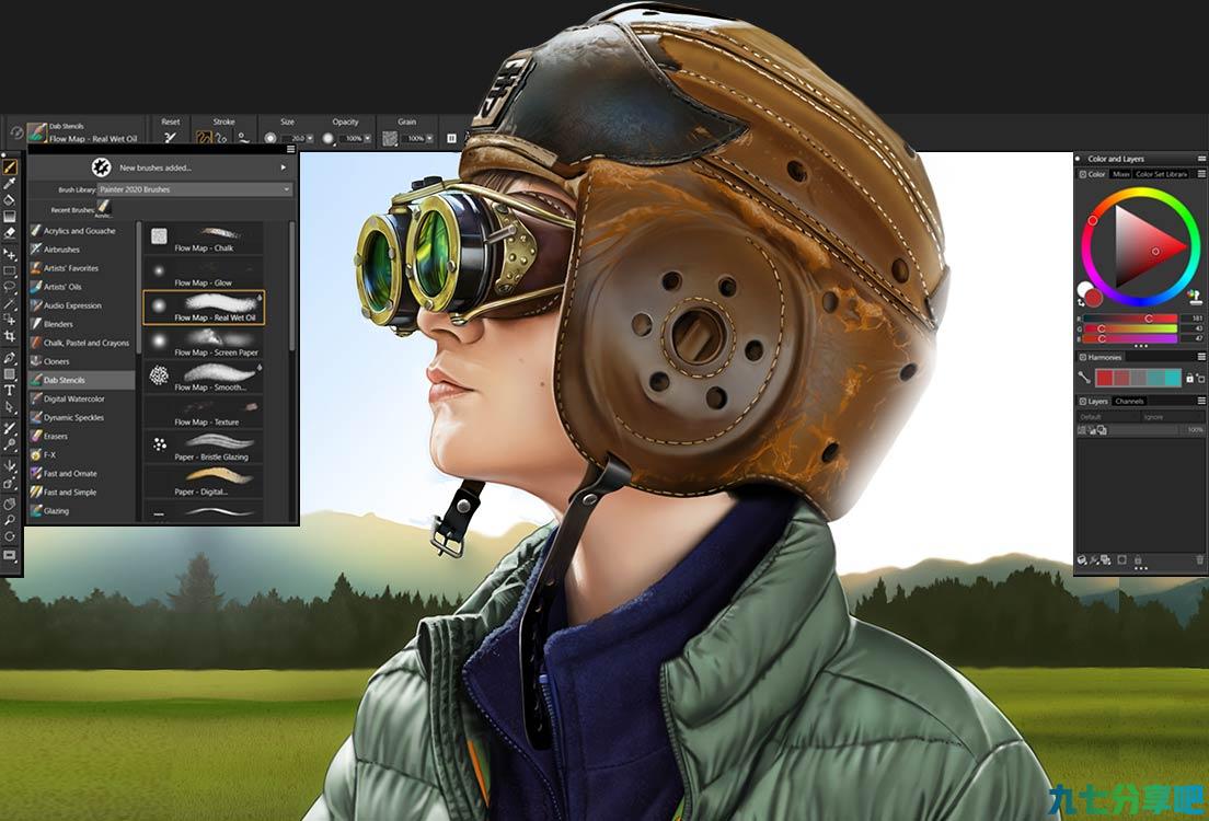 绘图软件 Corel Painter 2020 v20.1.0.284 汉化破解版