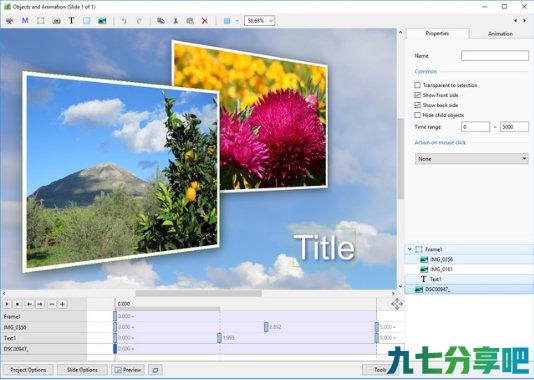 幻灯片制作工具 PicturesToExe Deluxe v9.0.22 中文破解版