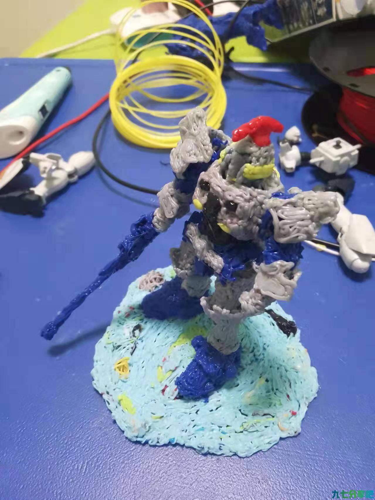 投稿作品：3d打印笔制作的多鲁杰斯