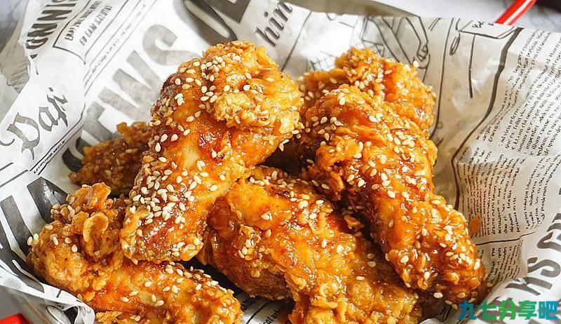 韩式黄油蜂蜜炸鸡，脆皮和酱汁是关键，学会别再买着吃