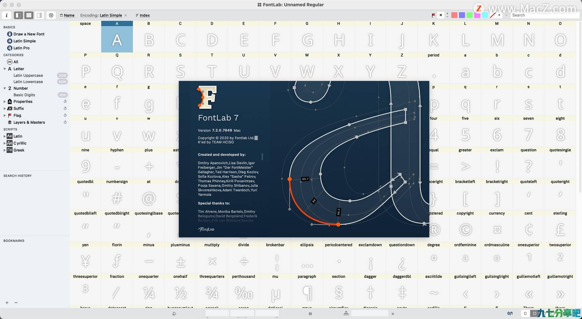 FontLab 7 for Mac(字体编辑器)