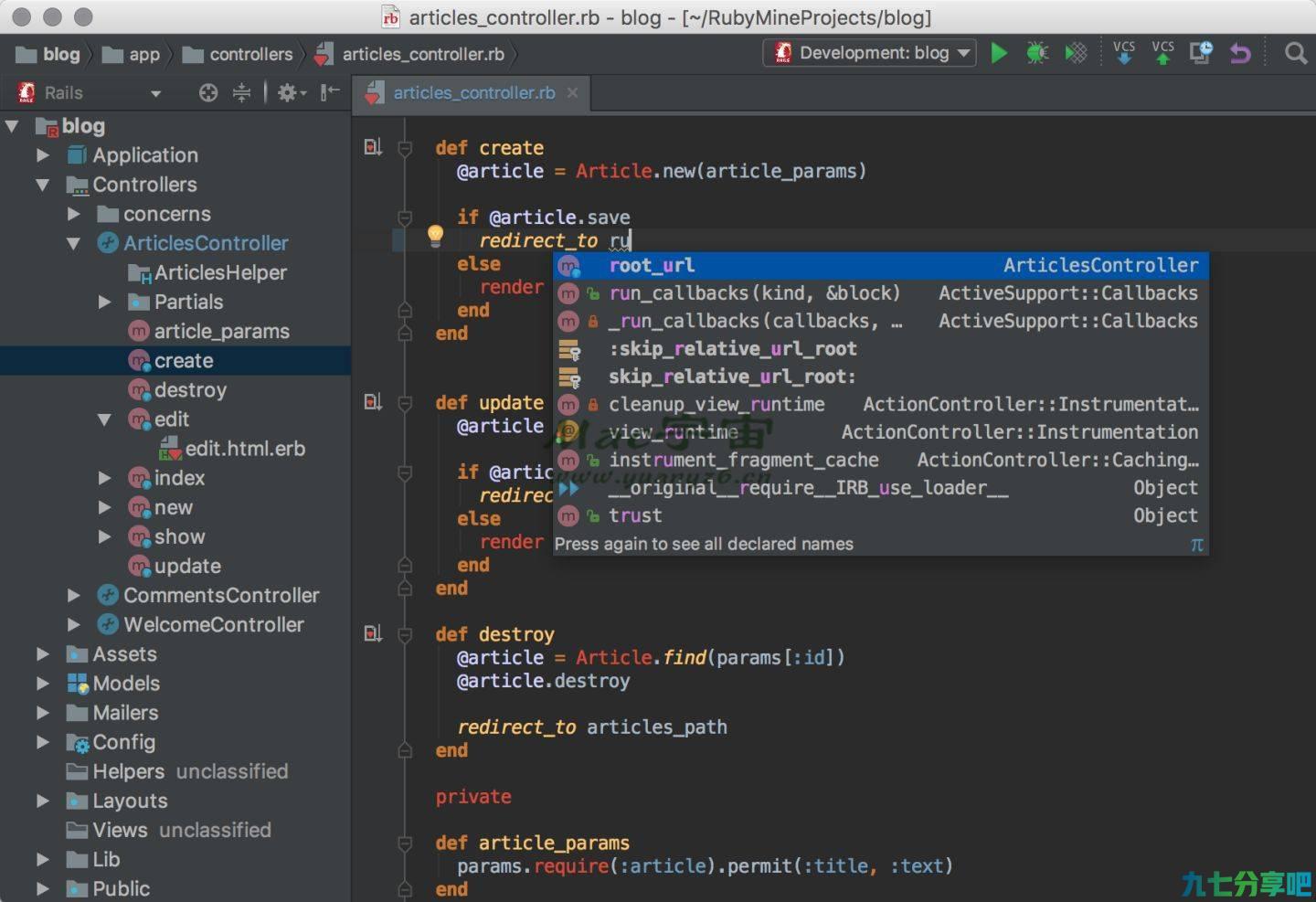 RubyMine for Mac 强大的Ruby/ROR/Web开发工具