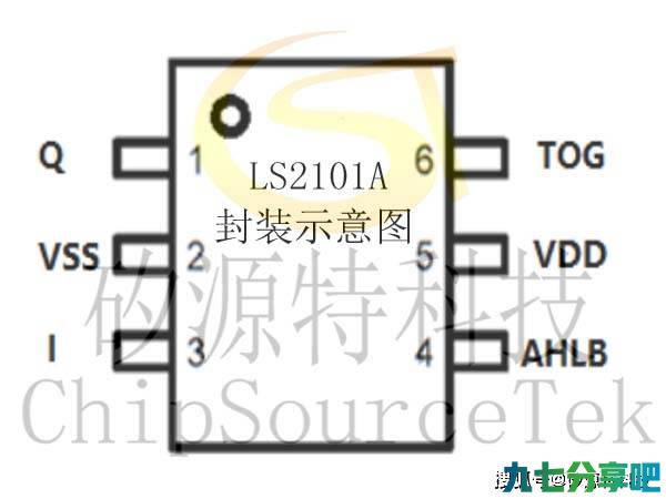 LS2101A为单通道电容式触摸感应芯片 第4张